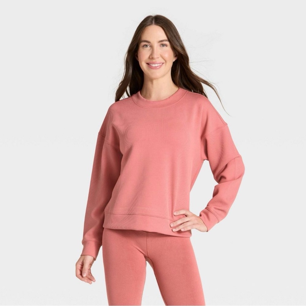all in motion Dusty Rose Sweatshirt and Leggings Set